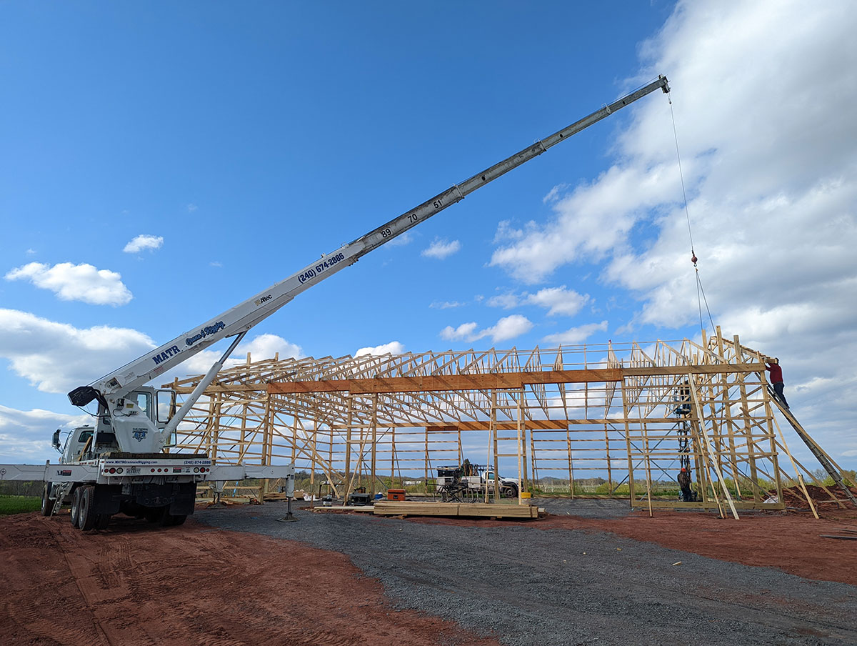 crane rental construction