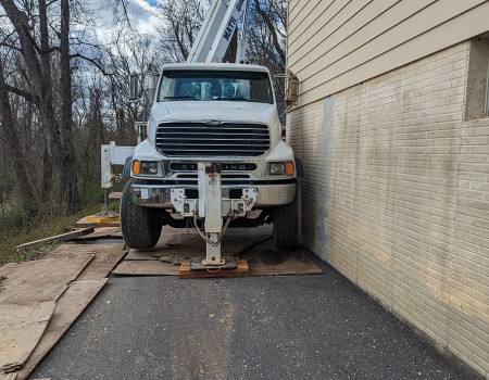 crane rental tree removal
